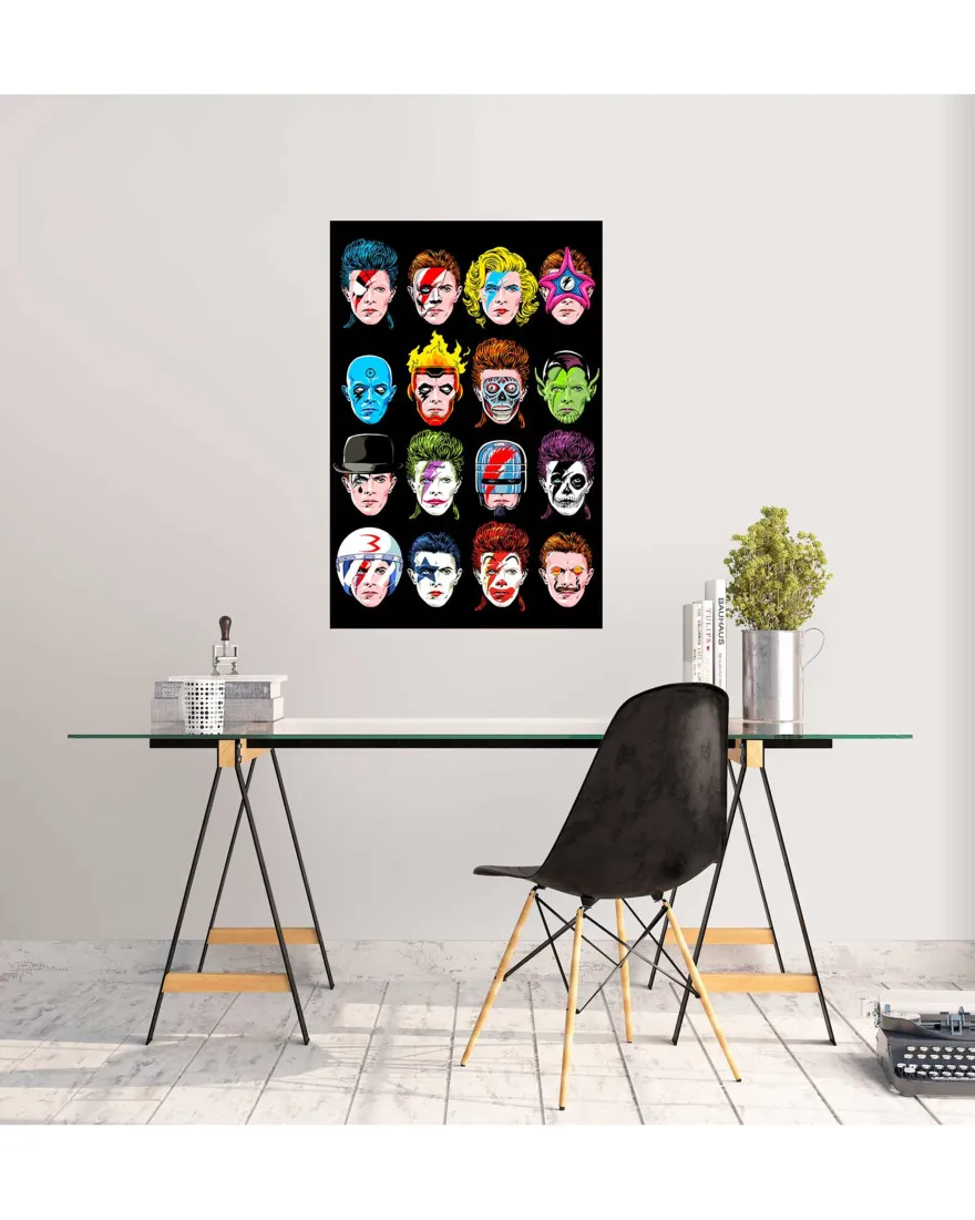 Butcher Billy Poster The Floating Heads Of David