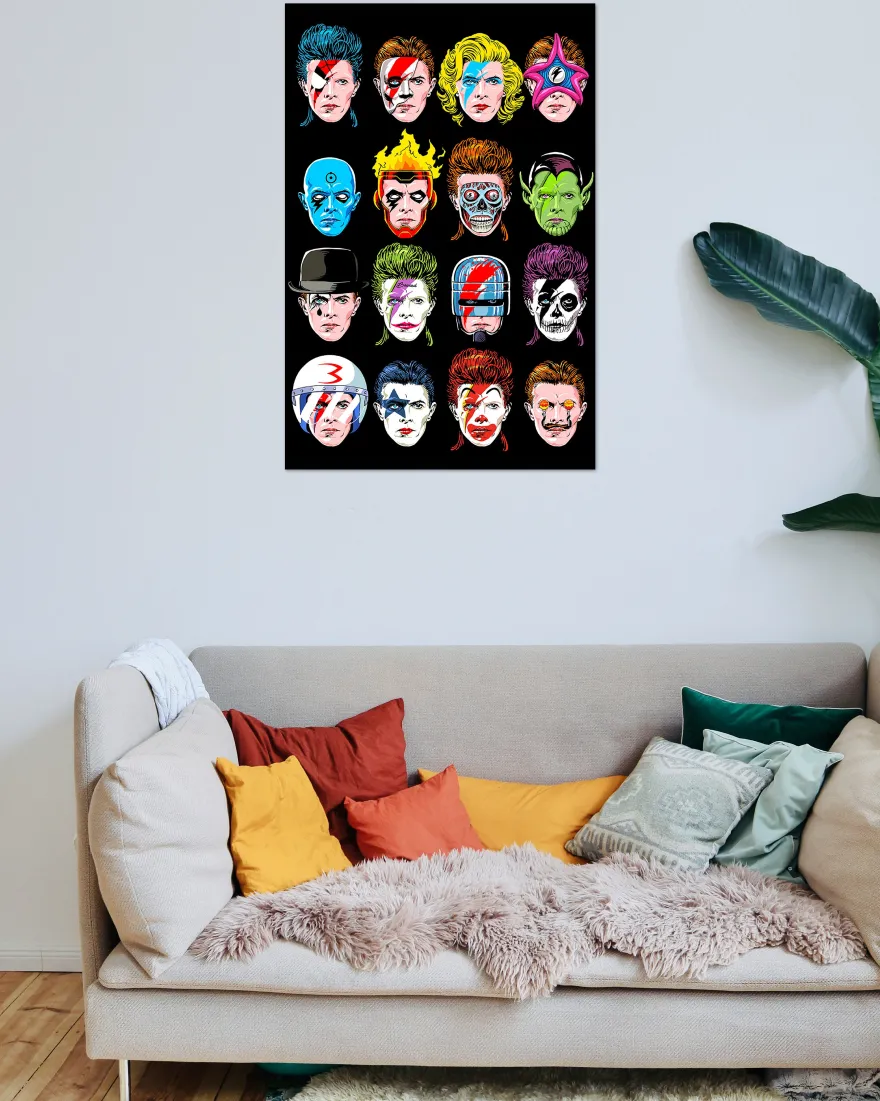 Butcher Billy Poster The Floating Heads Of David