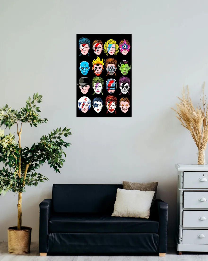 Butcher Billy Poster The Floating Heads Of David
