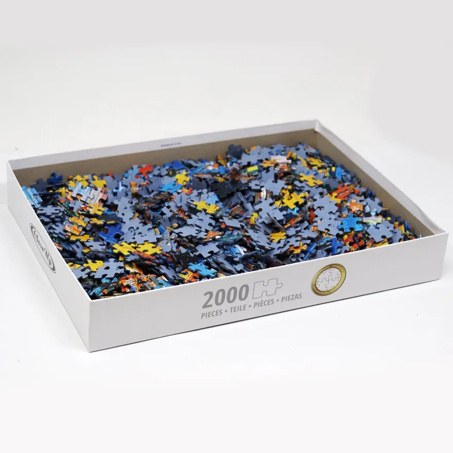 Caféterrasse am Abend Puzzle Vincent van Gogh, 2000 Teile