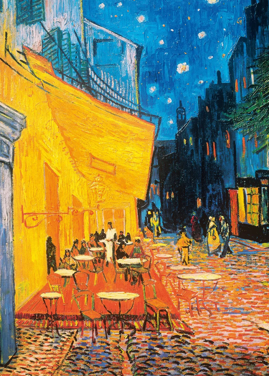 Caféterrasse am Abend Puzzle Vincent van Gogh, 2000 Teile