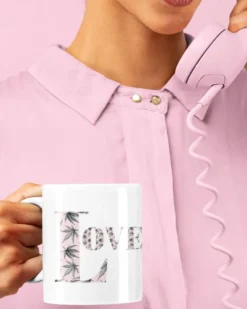 Cannabis Love Tasse