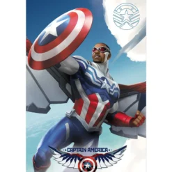 Captain America Poster Marvel Brave New World