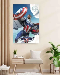 Captain America Poster Marvel Brave New World
