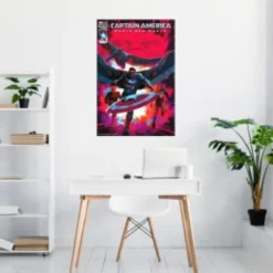 Captain America Poster Marvel Brave New World, Comic