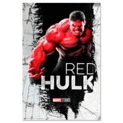 Captain America Poster Marvel Brave New World, Red Hulk