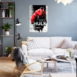Captain America Poster Marvel Brave New World, Red Hulk