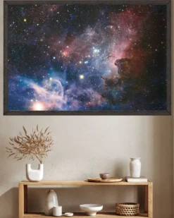 Carina Nebel Poster Die Geburt neuer Sterne