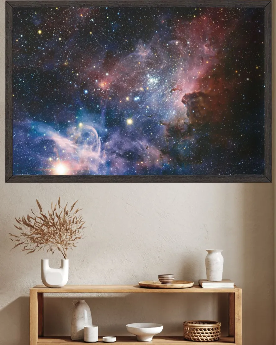Carina Nebel Poster Die Geburt neuer Sterne