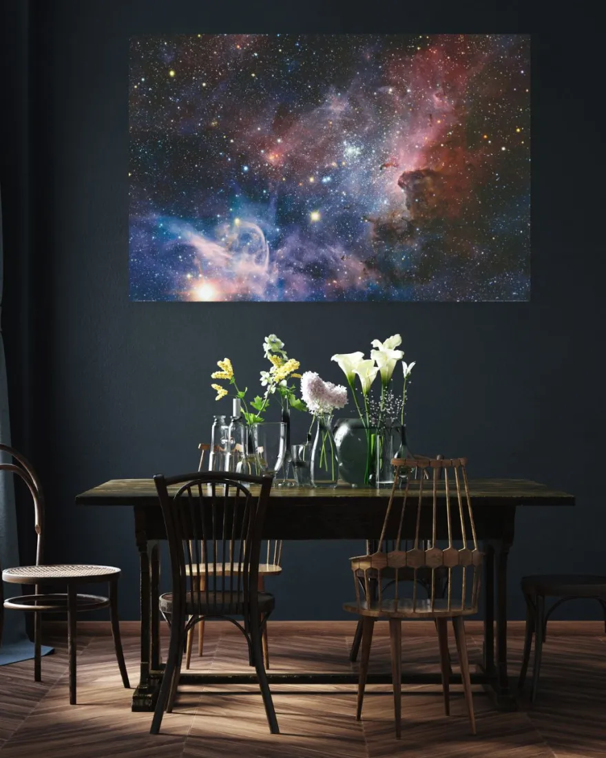 Carina Nebel Poster Die Geburt neuer Sterne