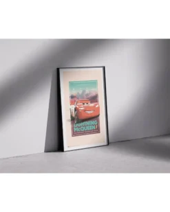Cars Poster Pixar Vintage