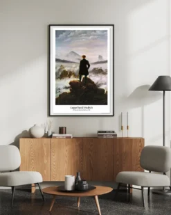 Caspar David Friedrich: Der Wanderer über dem Nebelmeer