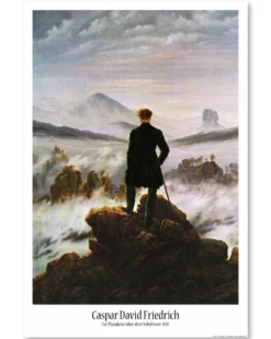 Caspar David Friedrich: Der Wanderer über dem Nebelmeer