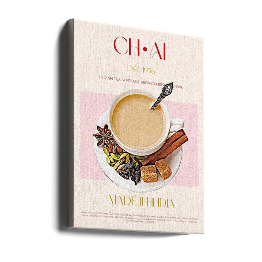 Chai Tea Poster - "Spice & Warmth"