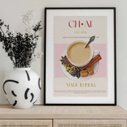 Chai Tea Poster -