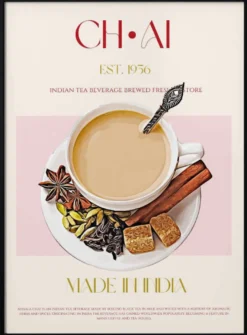 Chai Tea Poster -