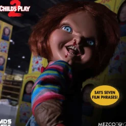 Child's Play 2 Chucky Puppe 15' Talking Mega Scale
