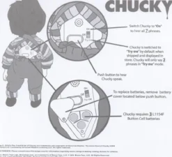 Child's Play Chucky Puppe 15' Talking Mega Scale