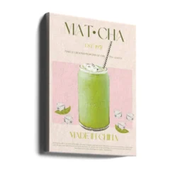Chilled Matcha Drink Poster