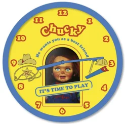 Chucky Wanduhr Time to Play