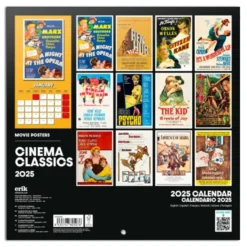 Cinema Classics Kalender 2025 Movie Posters