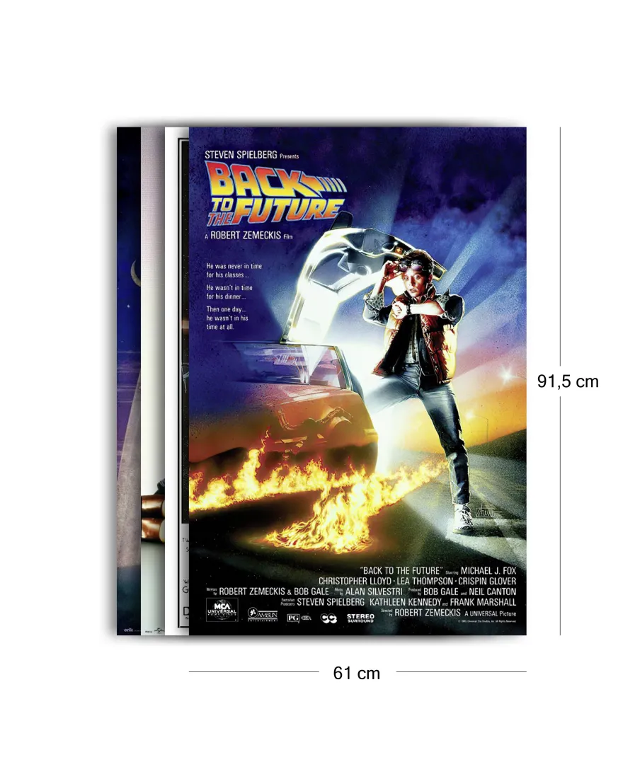 Classic 80's Movies Posterset