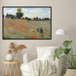 Claude Monet Poster Mohnfeld bei Argenteuil