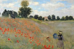 Claude Monet Poster Mohnfeld bei Argenteuil
