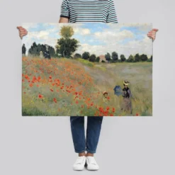 Claude Monet Poster Mohnfeld bei Argenteuil