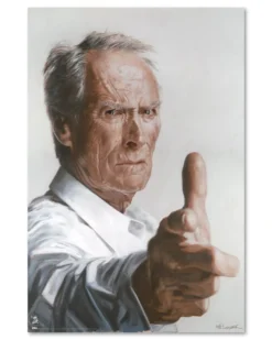 Clint Eastwood Poster Sebastian Krüger Karikatur