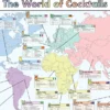 Cocktails of the World Poster 170 gr. glänzend Papier
