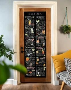 Cocktails Türposter Die besten Rezepte an der Türe