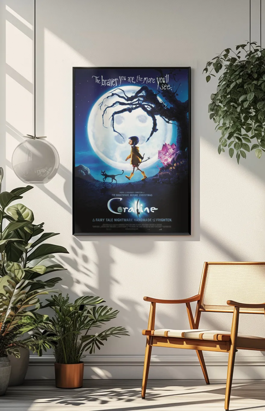 Coraline Poster The braver you are, the more..