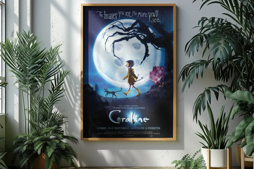 Coraline Poster The braver you are, the more..