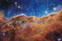 Cosmic Cliffs Poster James Webb Weltraumteleskop