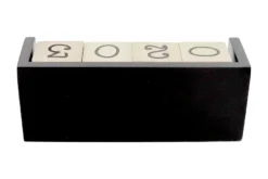 Countdown Kalender Holz-Tischkalender, Tagezähler