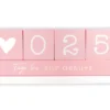 Countdown Kalender Holz-Tischkalender, Tagezähler