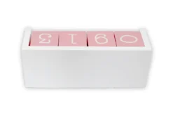 Countdown Kalender Holz-Tischkalender, Tagezähler