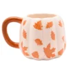 Country Living 3D Kürbistasse Orange Leaves 600ml