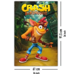 Crash Bandicoot Poster Classic Crash