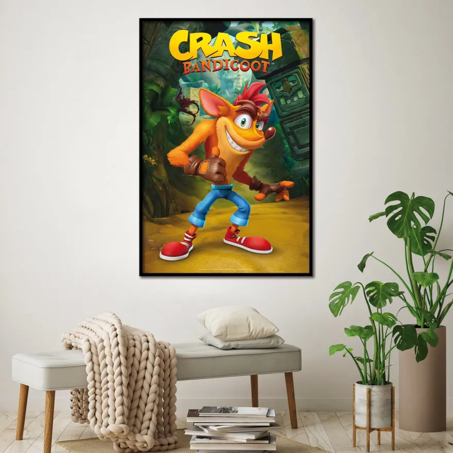Crash Bandicoot Poster Classic Crash