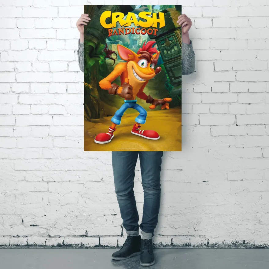 Crash Bandicoot Poster Classic Crash
