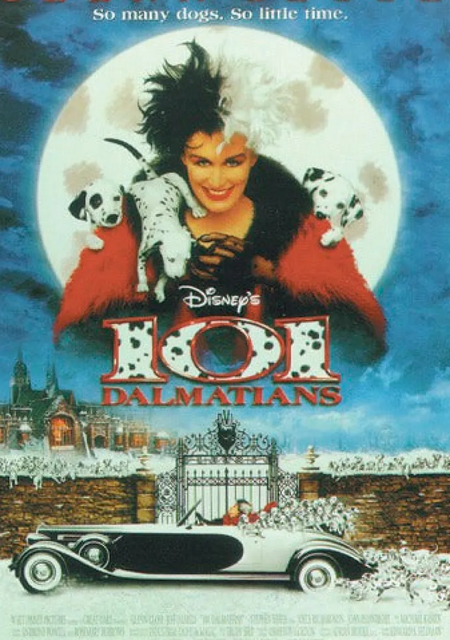 101 Dalmatians Poster