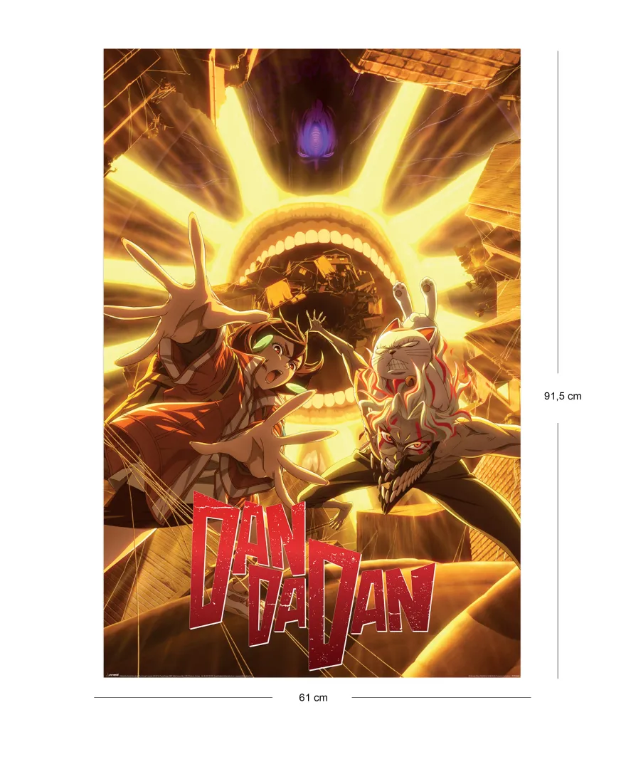 DanDaDan Poster Epic Showdown