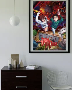 Dan Da Dan Poster Momo & Okarun