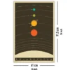 Das Sonnensystem Poster The Solar System