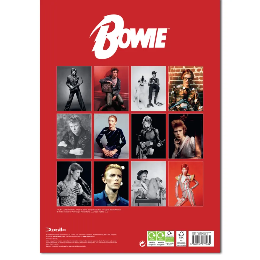 David Bowie Kalender 2025