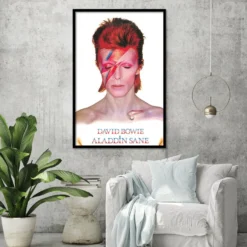 David Bowie Poster Aladdin Sane