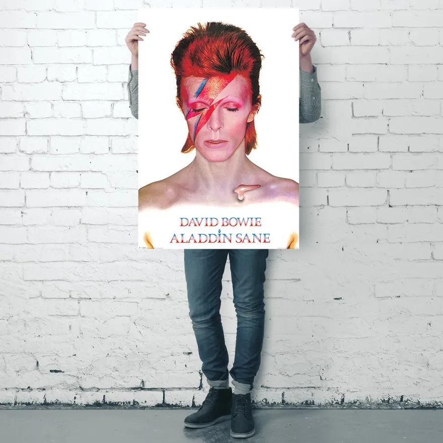 David Bowie Poster Aladdin Sane