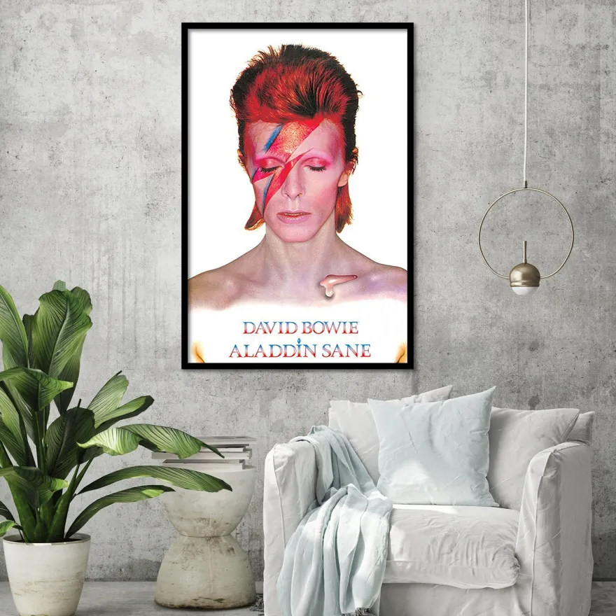 David Bowie Poster Aladdin Sane